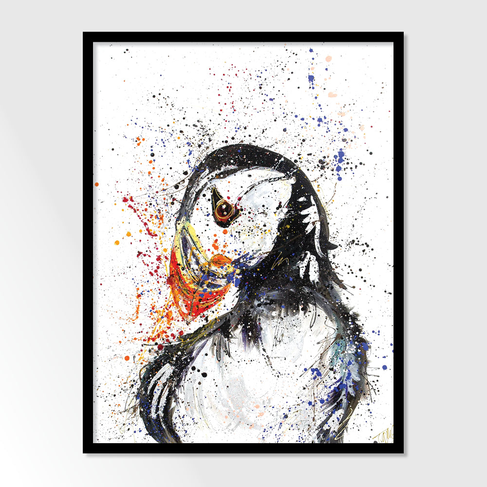 Peter the Puffin Print