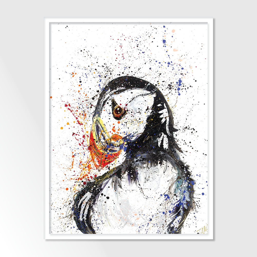 Peter the Puffin Print