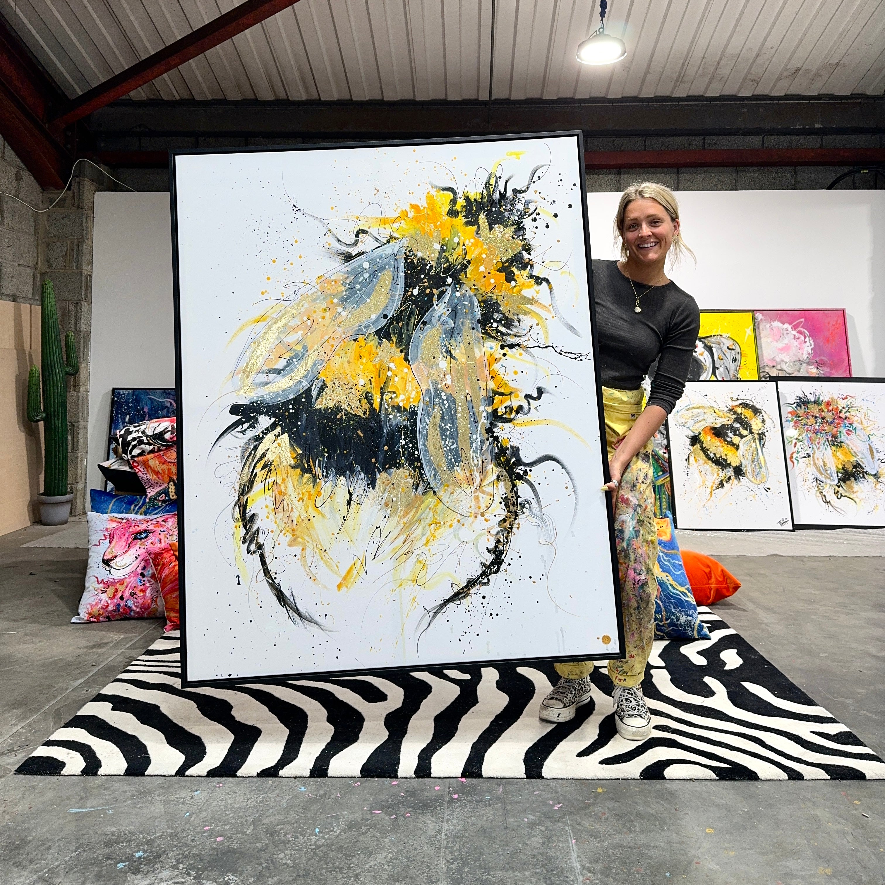 Available through JARO Gallery - Original Brady the Bee