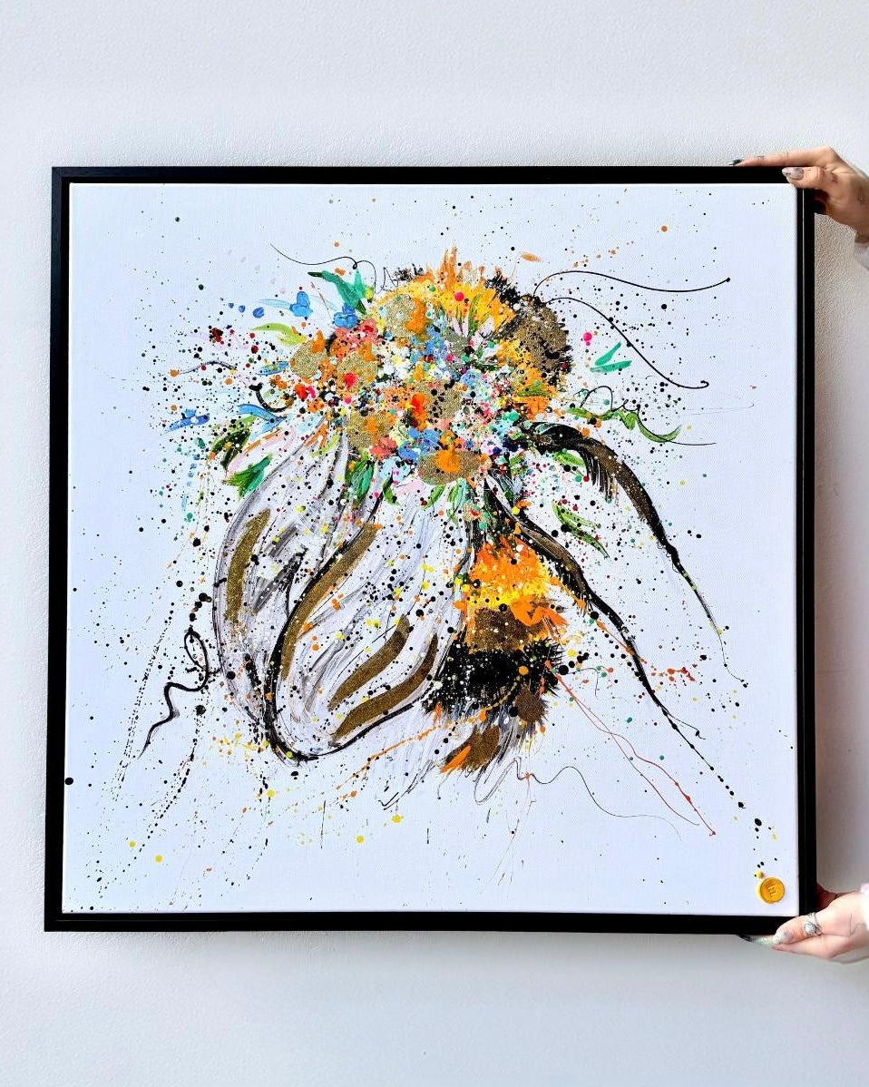 Hand Embellished Queen Bee 🐝