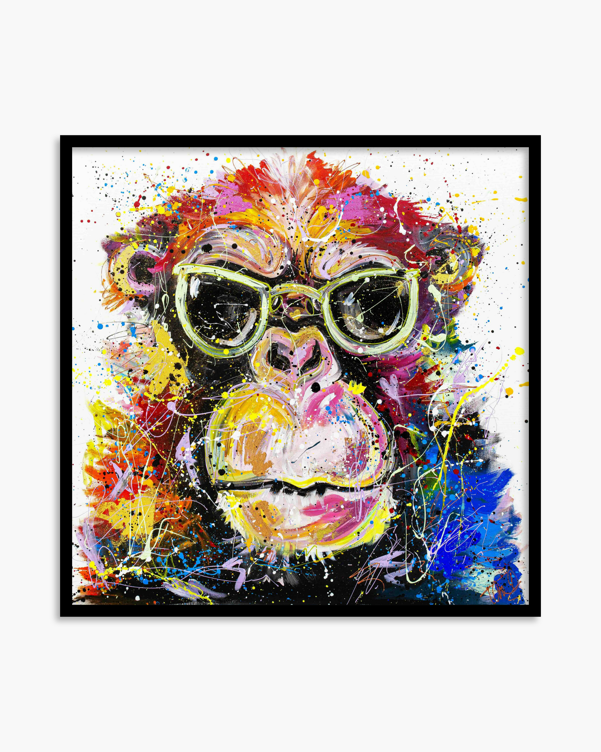 Matt the Monkey Standard Print