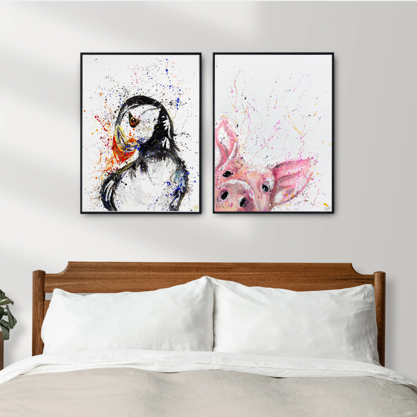 Peter the Puffin Print