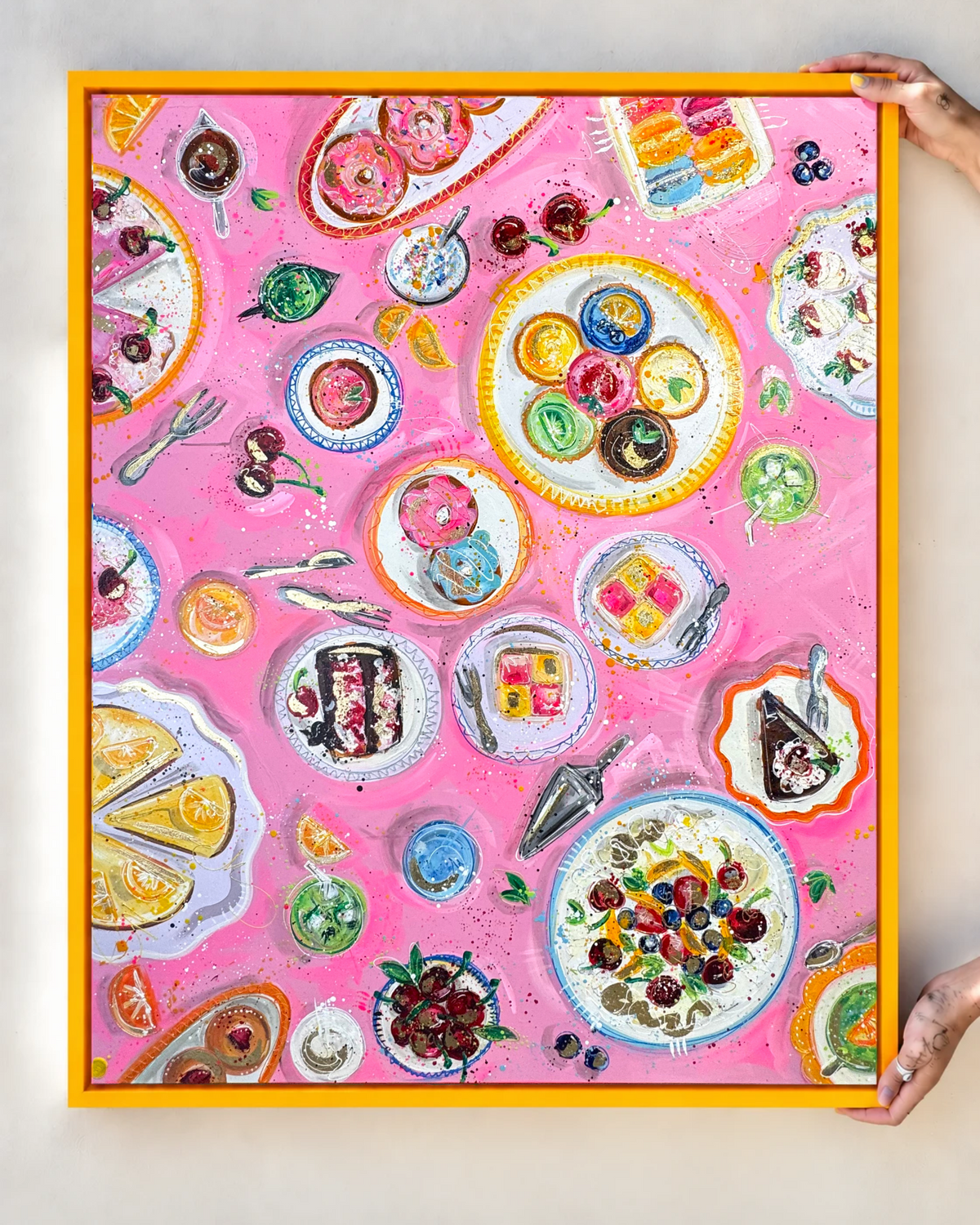 Birthday Bash! Hand Embellished Canvas Print - 5 Limited Editions