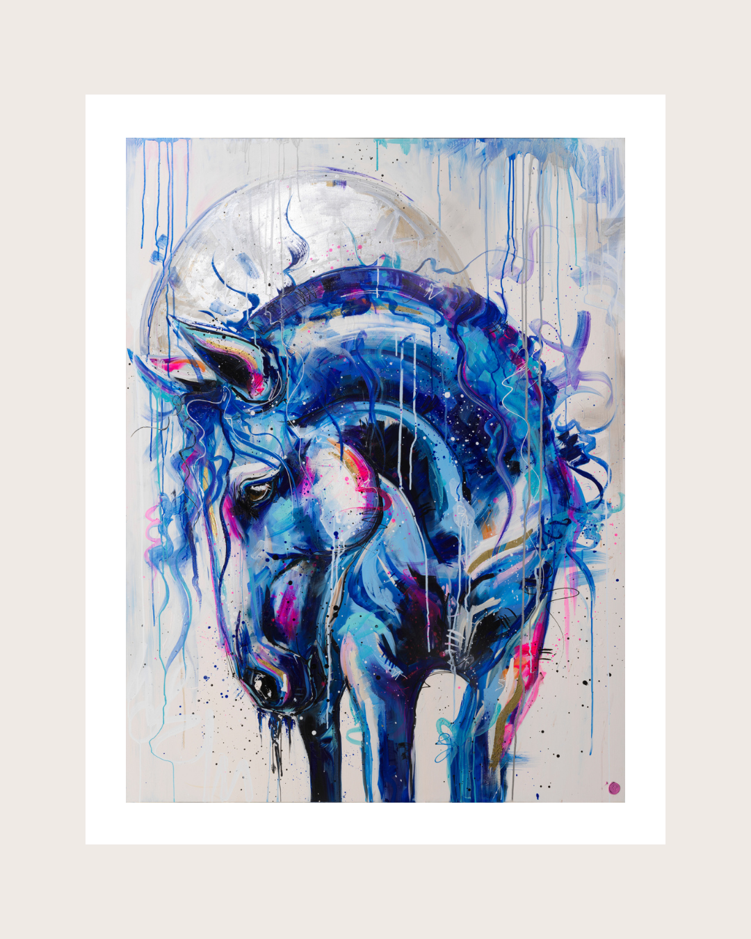 Water Horse Standard Paper Print