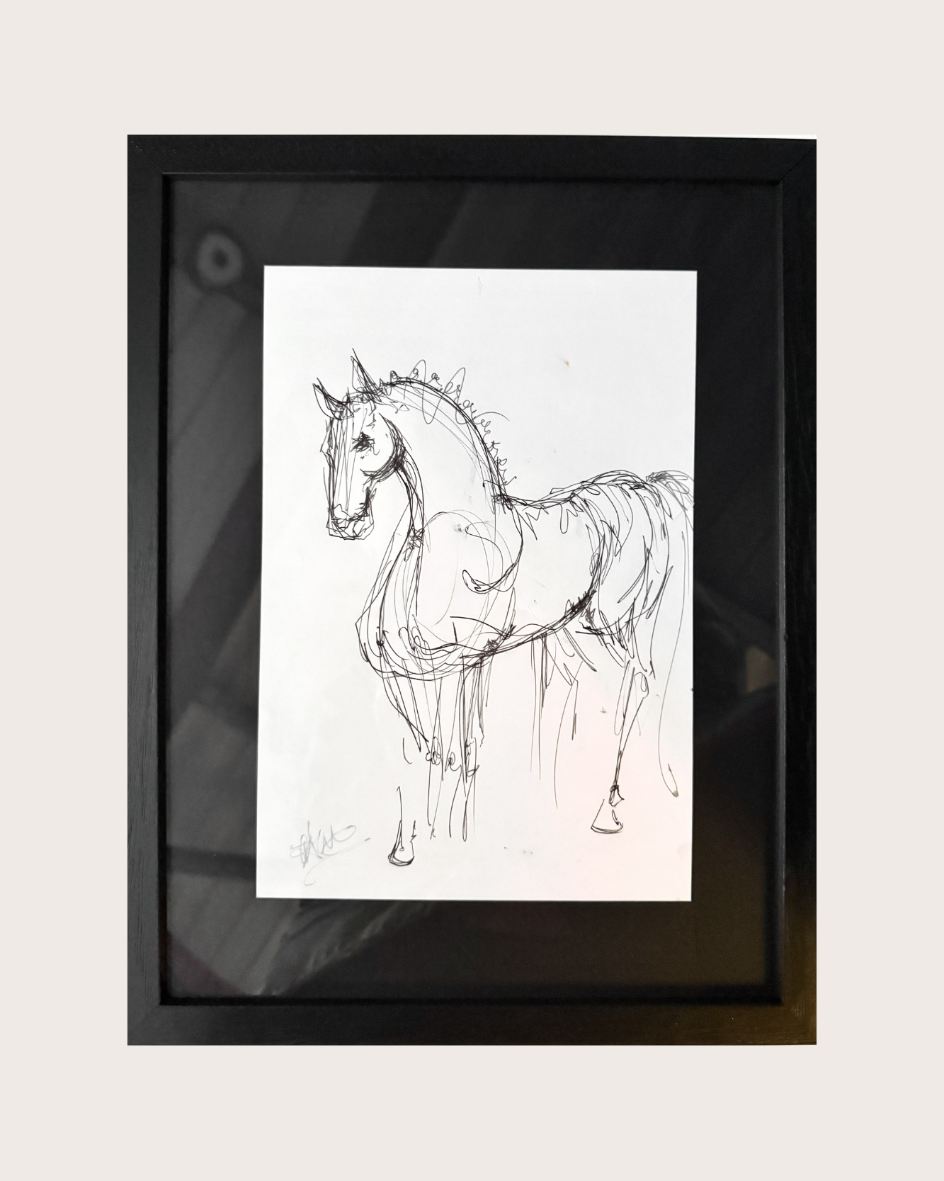 Horse Sketch Small #1