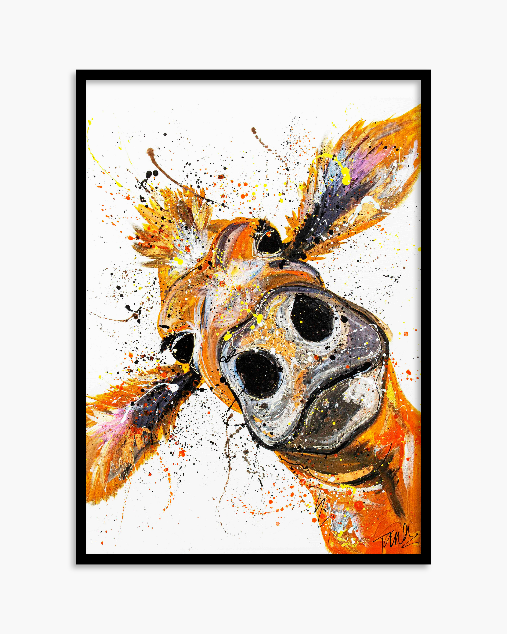 Chris the Cow Standard Print