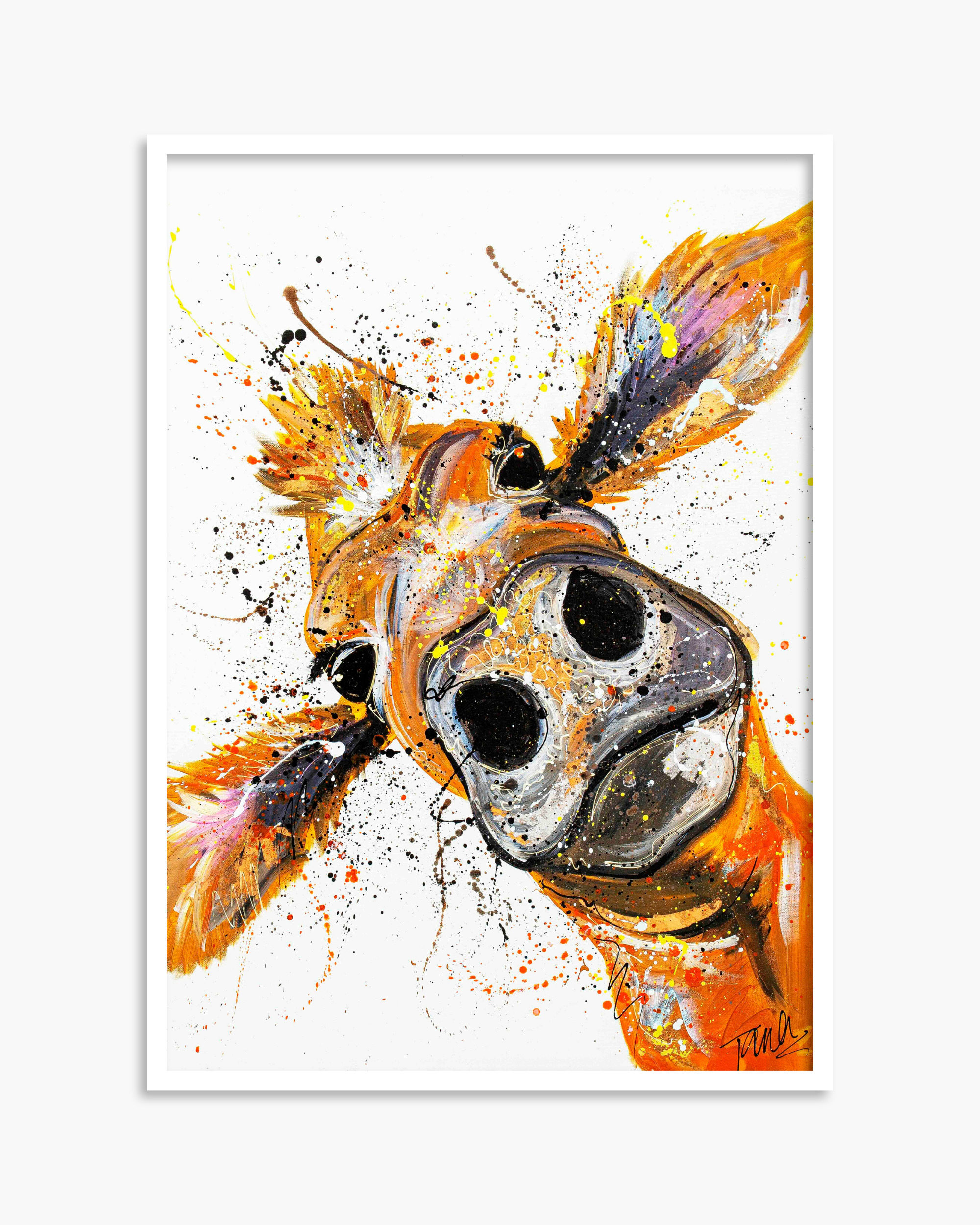 Chris the Cow Standard Print