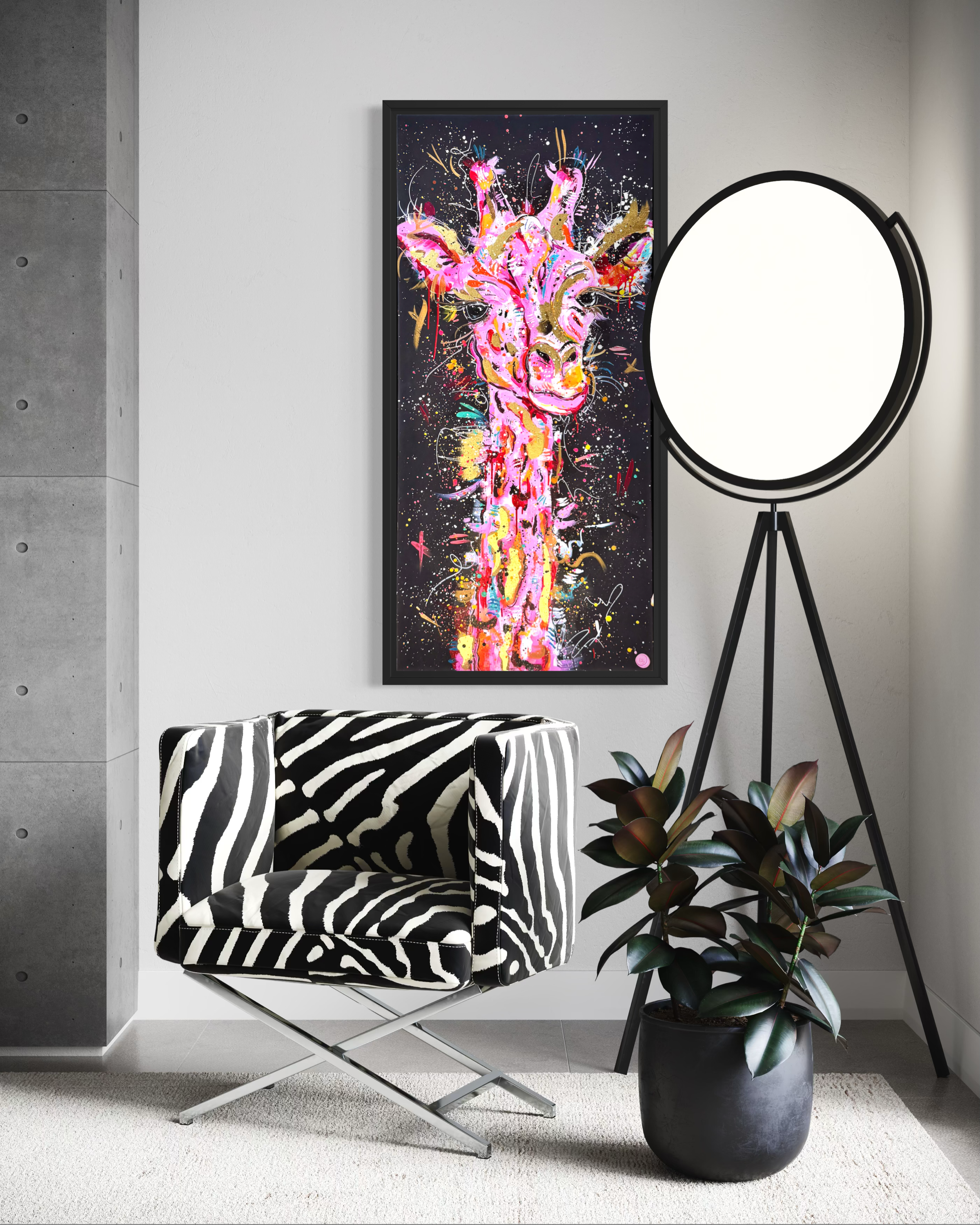 Hand Embellished Giselle the Giraffe