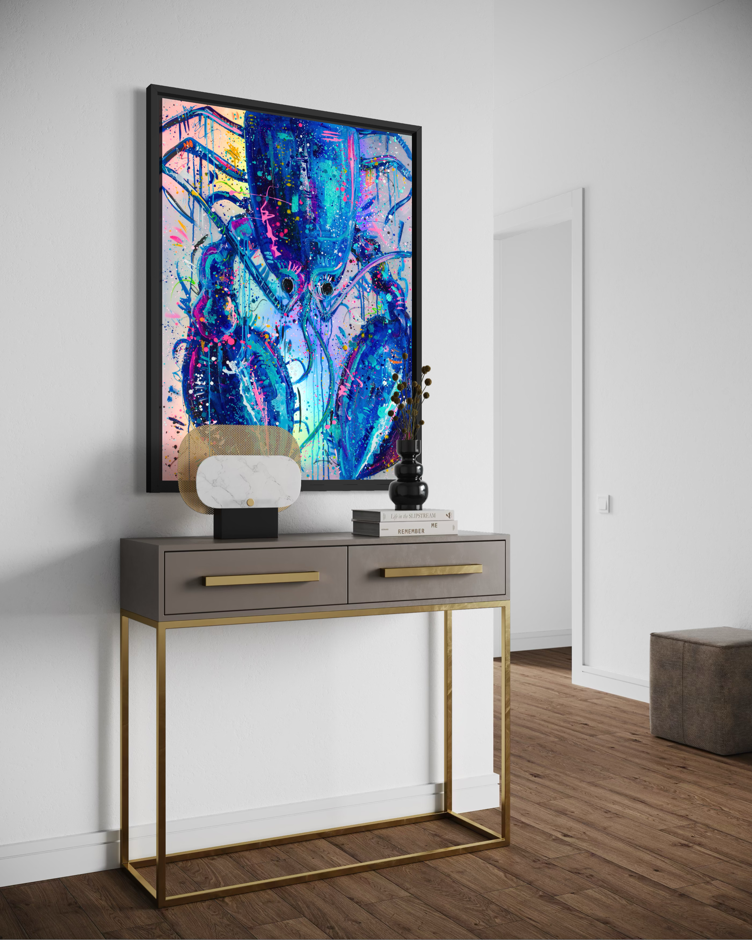 Hand Embellished Larissa the Lobster 🦞