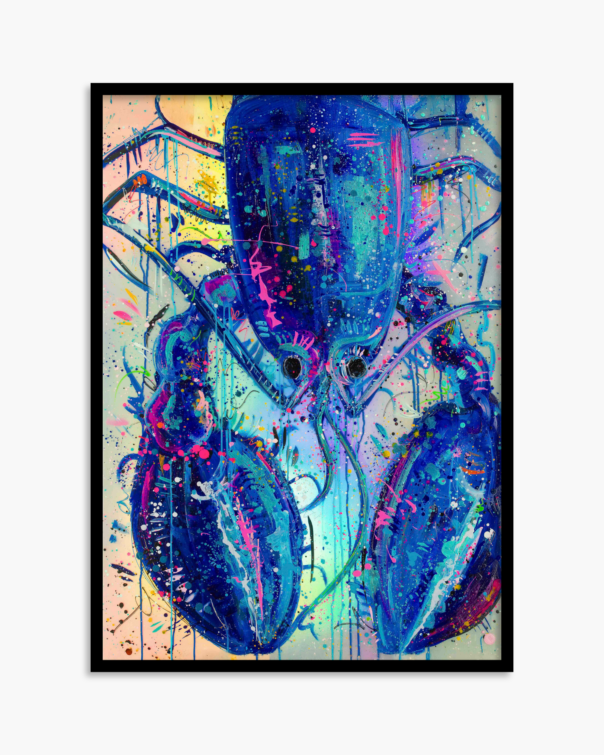 Larissa the Lobster Standard Print