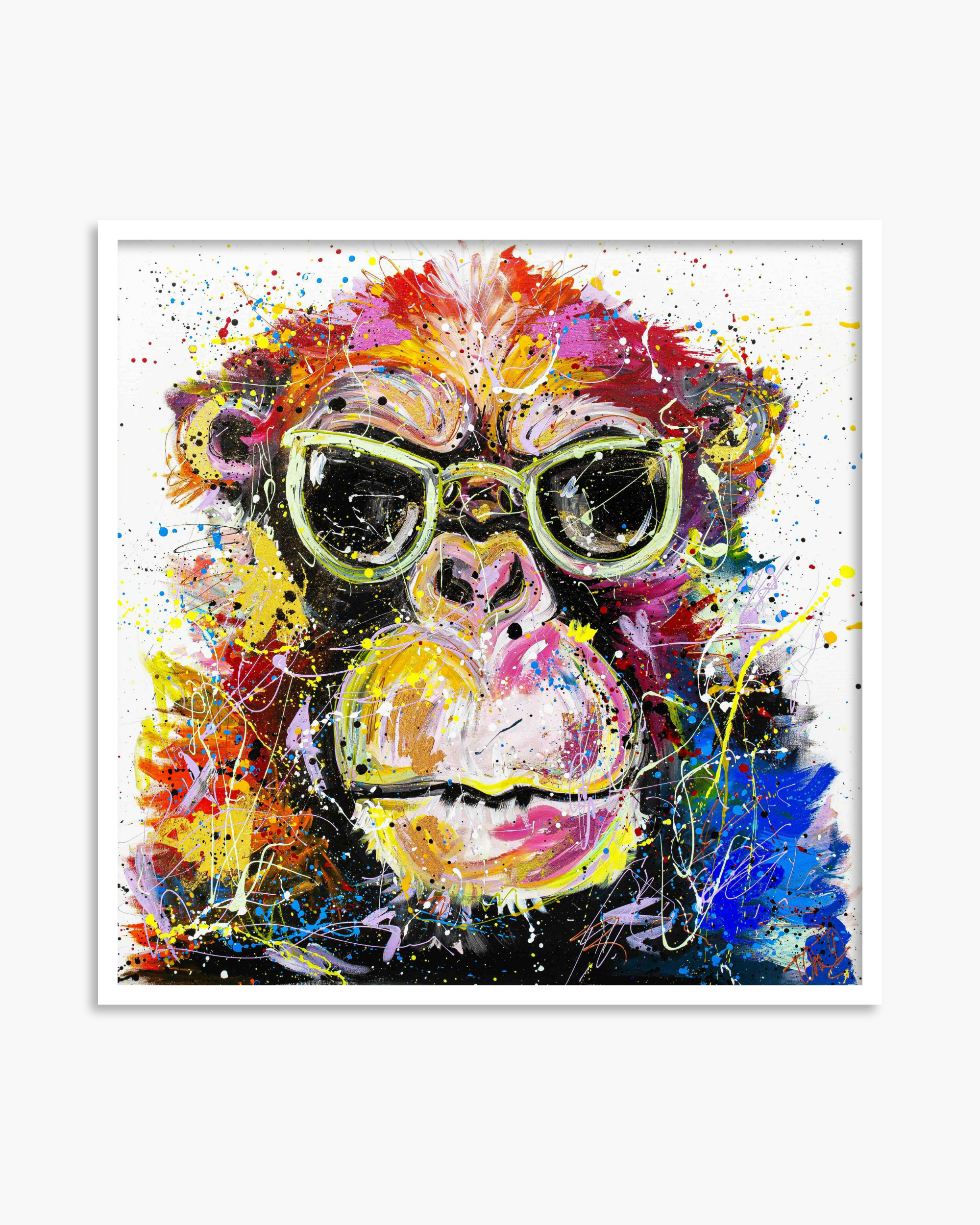 Matt the Monkey Standard Print