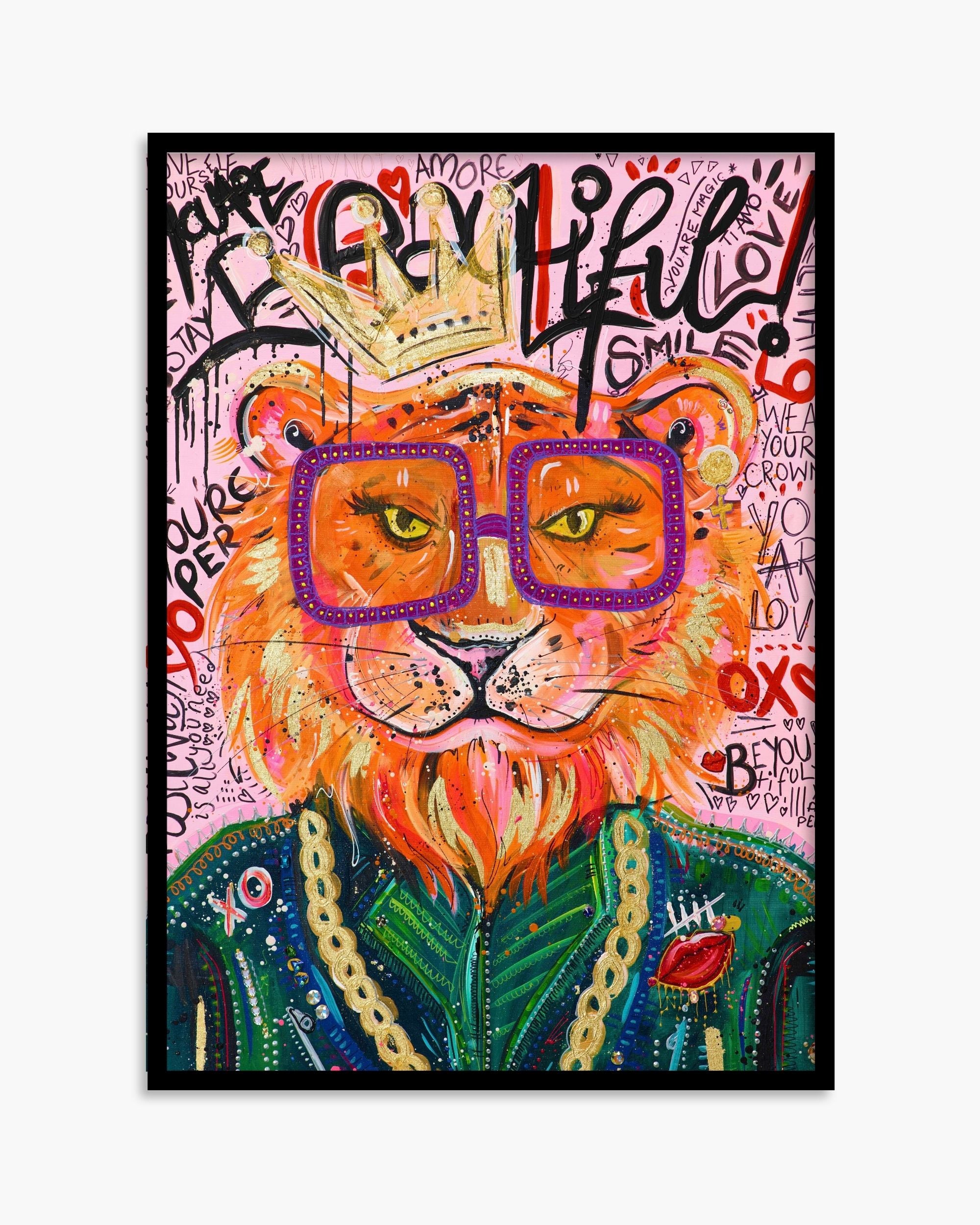 Sass King Standard Print