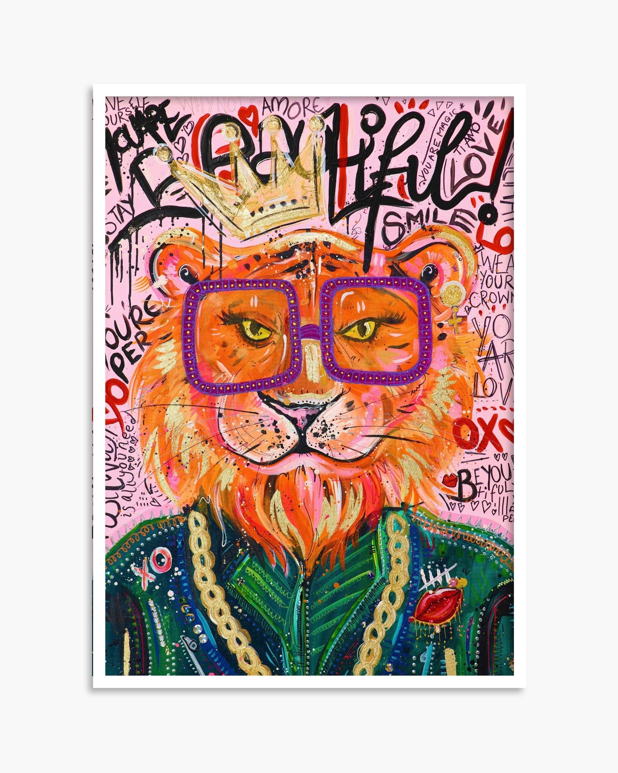 Sass King Standard Print