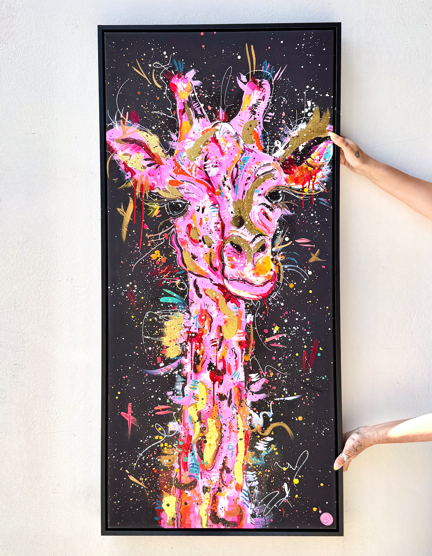 Hand Embellished Giselle the Giraffe
