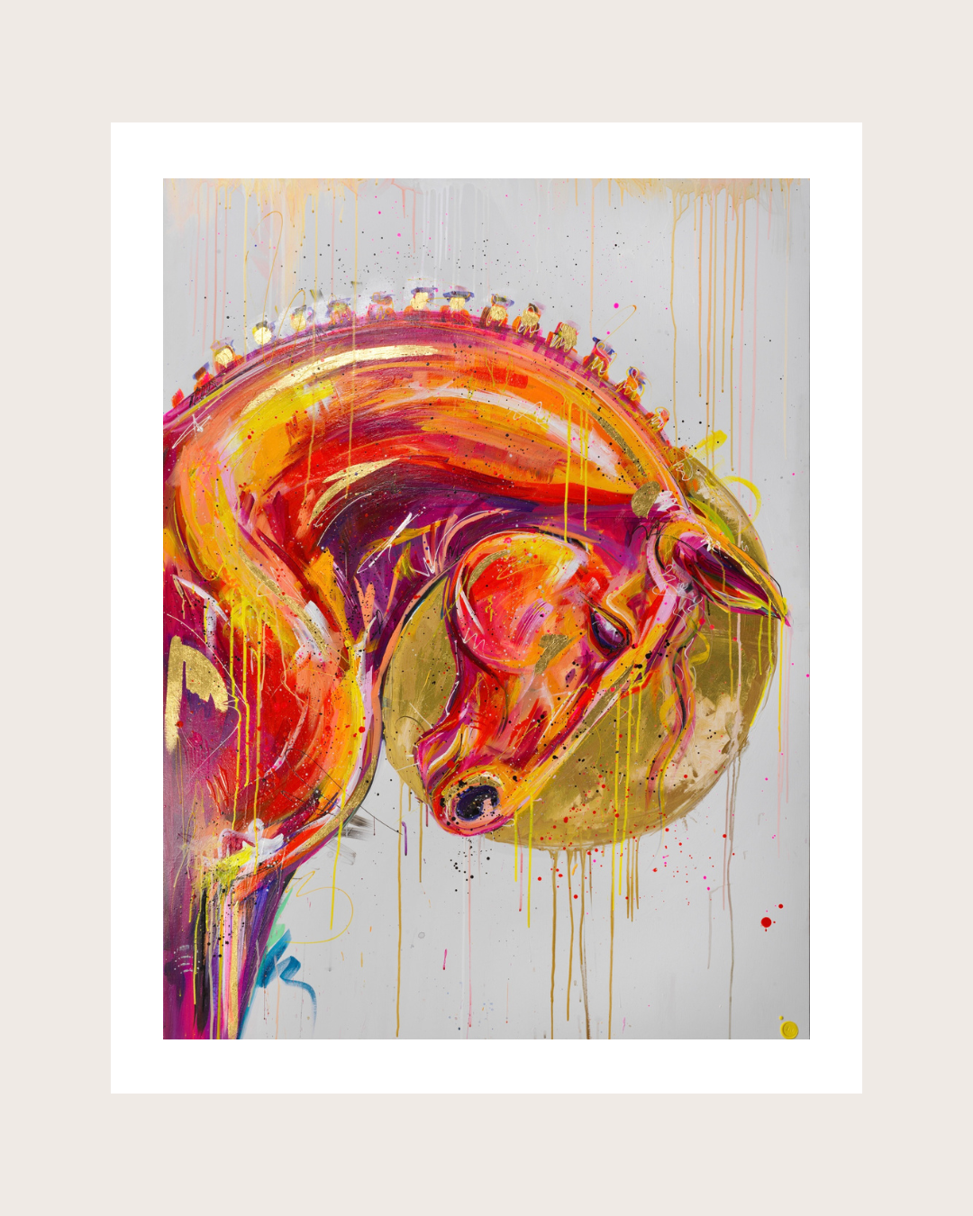 Earth Horse Standard Paper Print